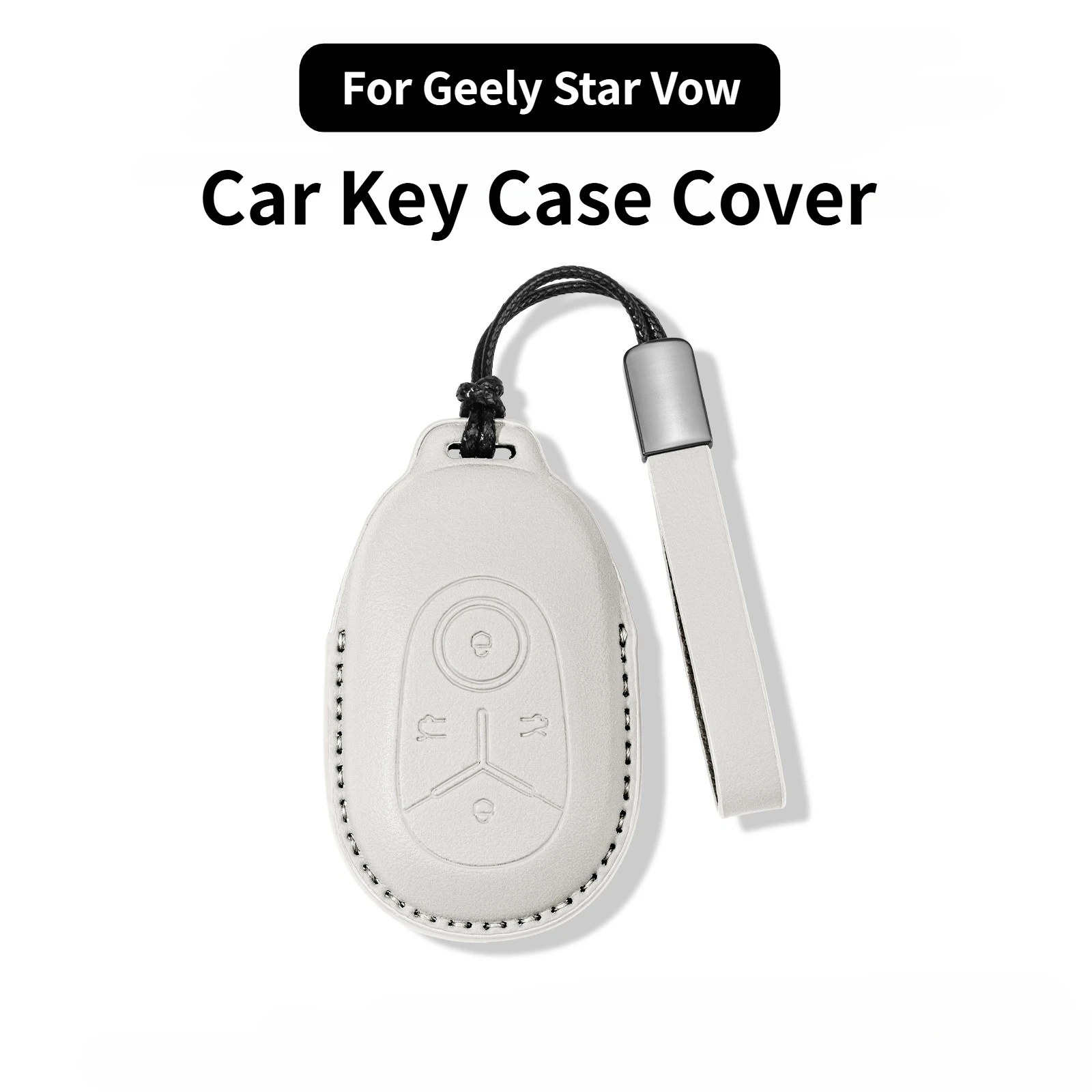 

Original Color Car Key Case Cover For Geely Star Vow Geome Emgrand X7 EX7 Coolray Car Key Fob Shell Holder Interior Accessories