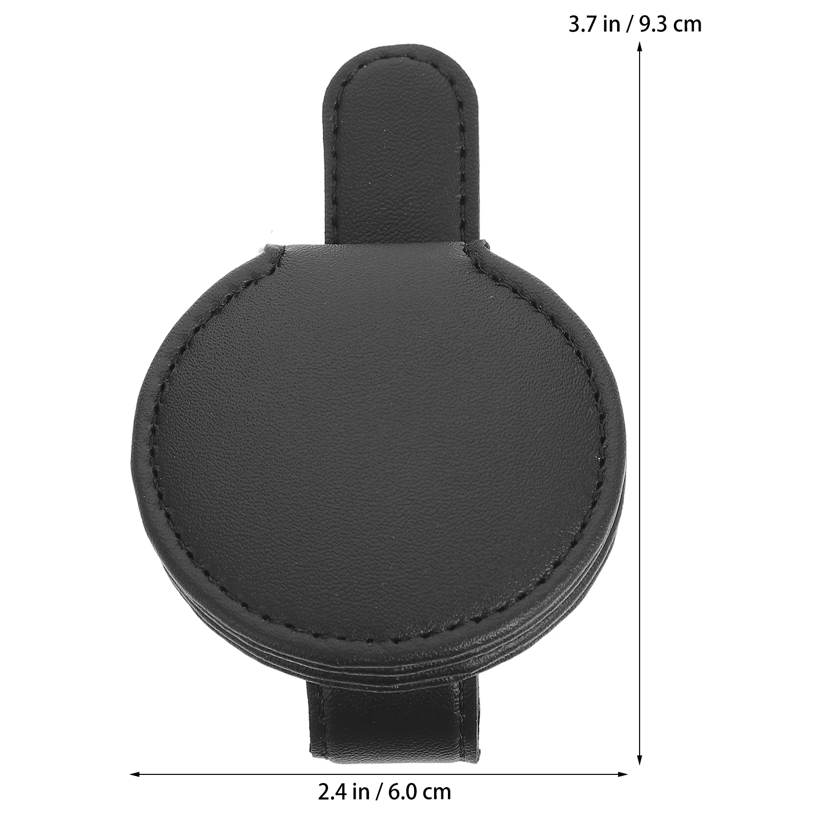 

Car Glasses Clip Sunglasses Holder PU Magnetic Storage for Auto Visor Vehicle Eyewear Container Durable Lightweight