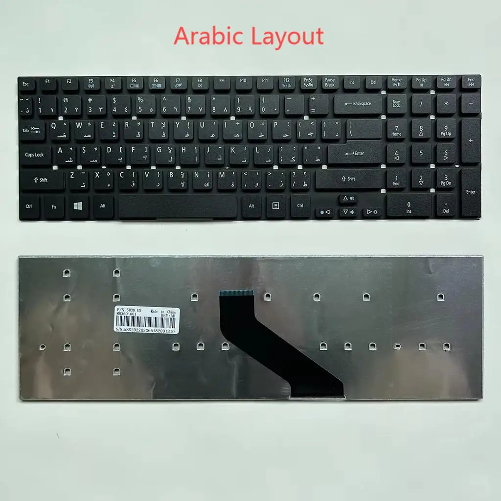 E5-771 Brazilian Arabic Keyboard For Acer E5-572G E5-721 E5-731 V3-7710 V3-772G V3-551 V3-571g v3-771G V3-731 V3-572G E5-771G