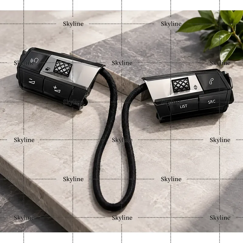 Car VMF Combo Switch Module Bluetooth Phone Volume Plus Minus Button 9818528577 For Citroen DS7 DS9
