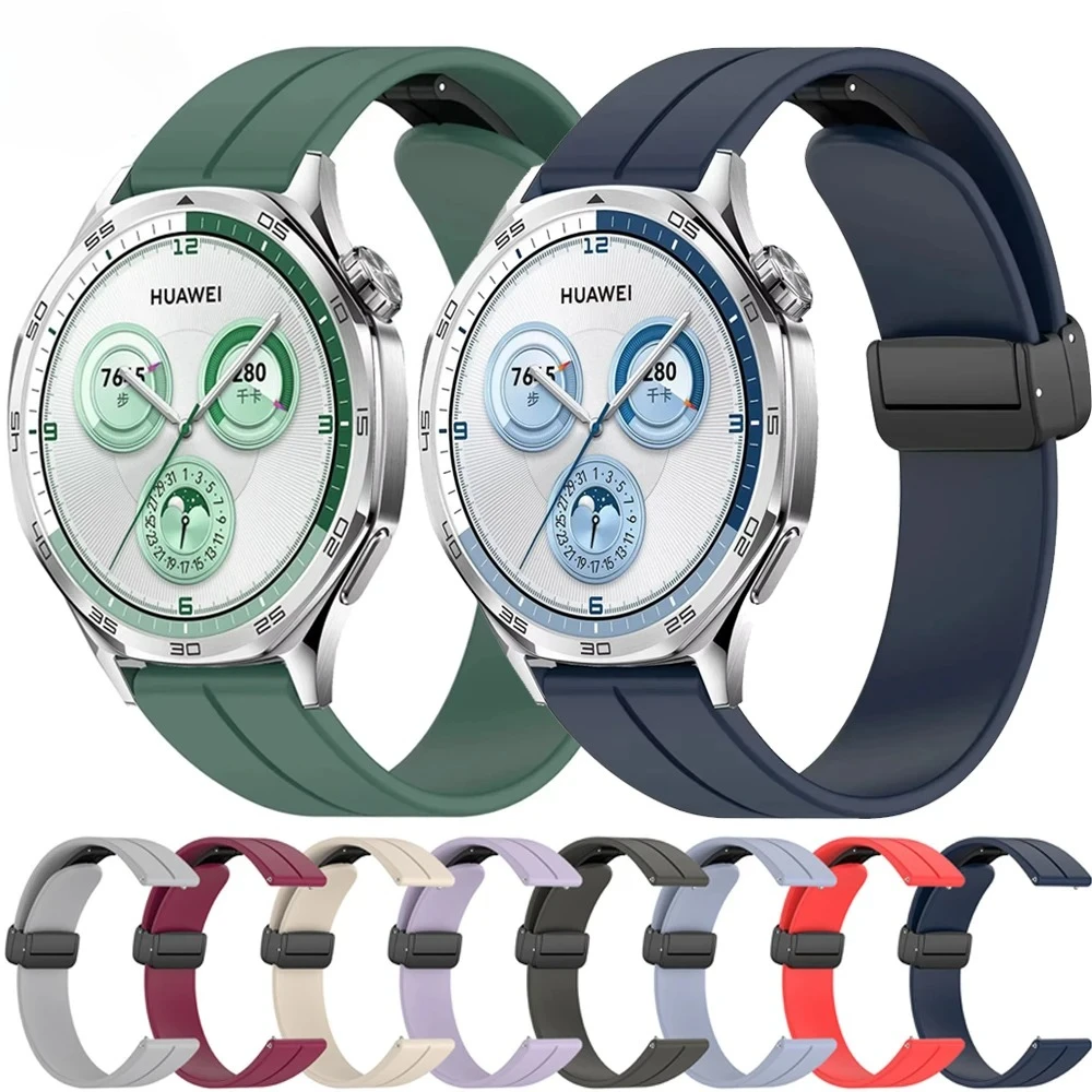 22mm 20mm Magnetisches Schlaufenarmband für Huawei Watch GT6/5/4 Pro 46mm Magnetisches Armband für Amazfit Active 2/Max/Balance 2