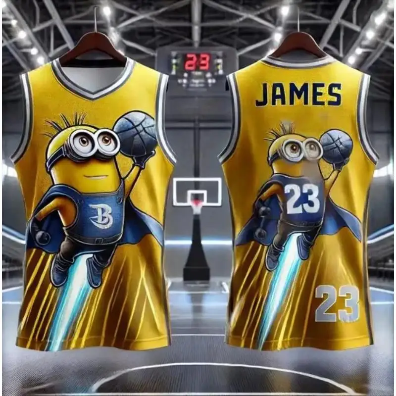 2025 جديد التوابع جيمس 23 طبعة خاصة كرة السلة سترة تدريب جيرسي الرجال النساء المعتاد أكمام الرياضة عادية التي شيرت #1