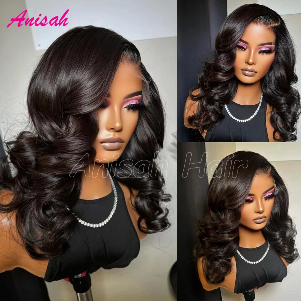 

Loose Body Wave Human Hair Wig for Women 13x4 13x6 Transparent Lace Frontal Wig Human Hair Preplucked Brazilian Glueless Wigs