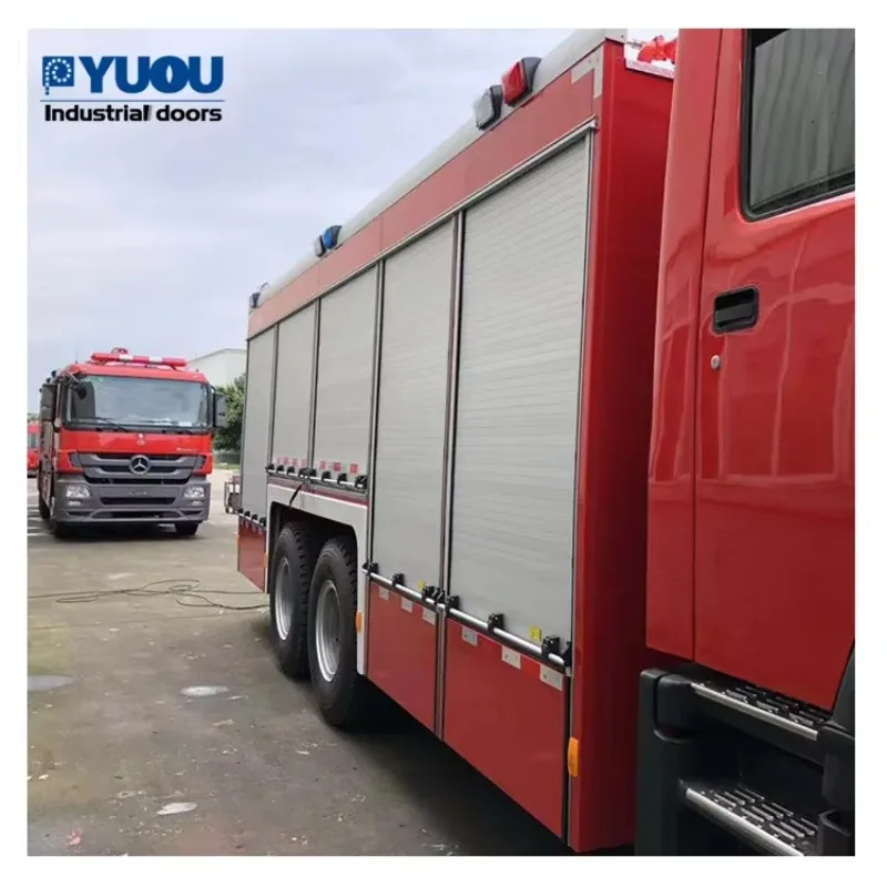2026Emergency Rescue Trucks Fire Equipment Aluminum Roller Shutter Doors