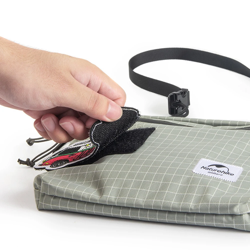 Naturehike Outdoor Casual Umhängetasche, Unisex Kleine Taschen, Reise-Umhängetasche, Wasserdichte Freizeit-Umhängetasche, Sommer – Detail 5
