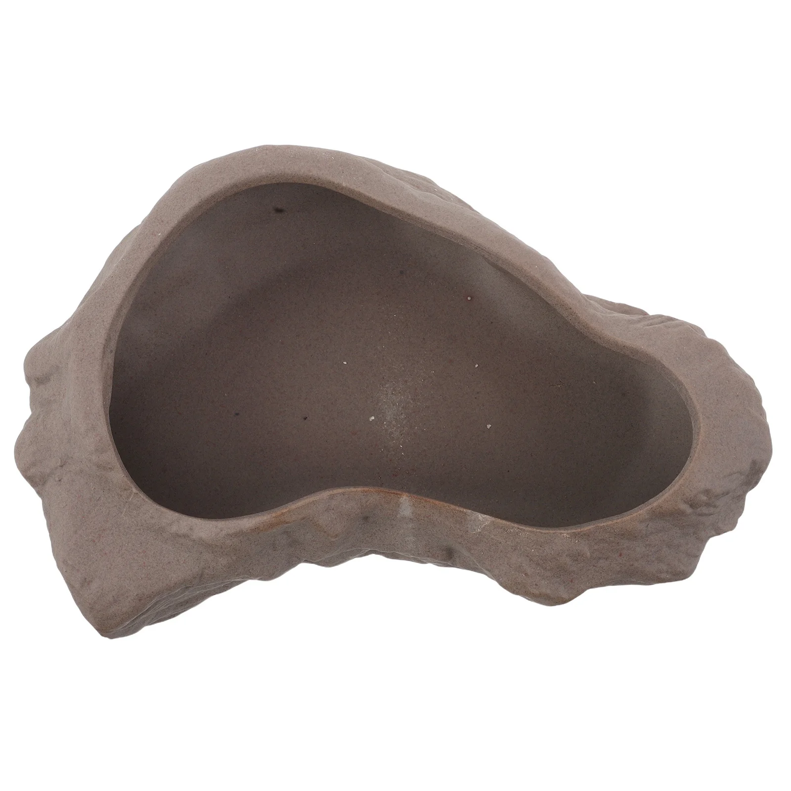 

Simulated Stone Ceramic Planter No-Drainage Hole Decorative Flower Pot Small Bonsai Succulent Indoor Tabletop Home Office