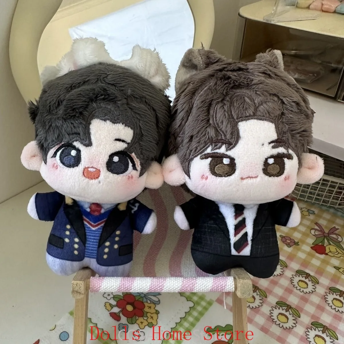 

The Untamed Xiaozhan Wang YiBo Cute Puppet Bag Pendant Cartoon Keychain Plushies Mascot Bag decoration Props Xmas Gift 10cm