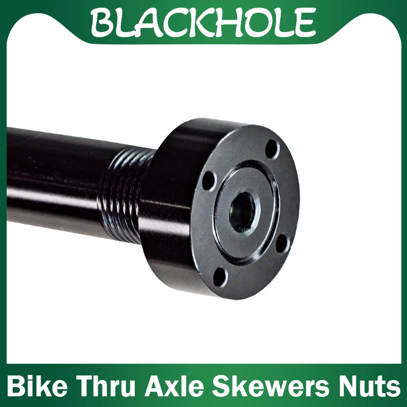 M12 M15 Thru Axle Skewers Nut 1.0 Pitch MTB Road Bike Frame Fork Wheel Hub Axle Screw Nuts Road Gravel Fork P1.5 Thru Axle Nuts