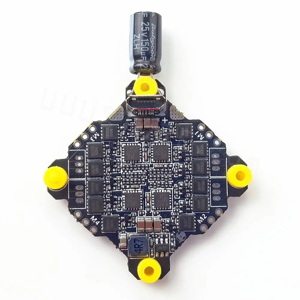 DarwinFPV F411 AIO Flight Controller  Whoop Blheli_S Betaflight F4 15A OSD BEC BL_S 1-3S 4In1 ESC for RC Drone FPV Racing