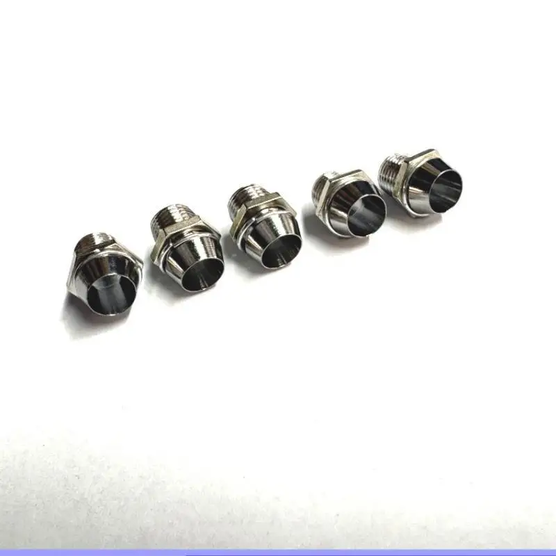 10 Pack 5mm LED Holder High Strength Zinc Alloy Light Emitting Diode Base for Industrial Circuit Installation