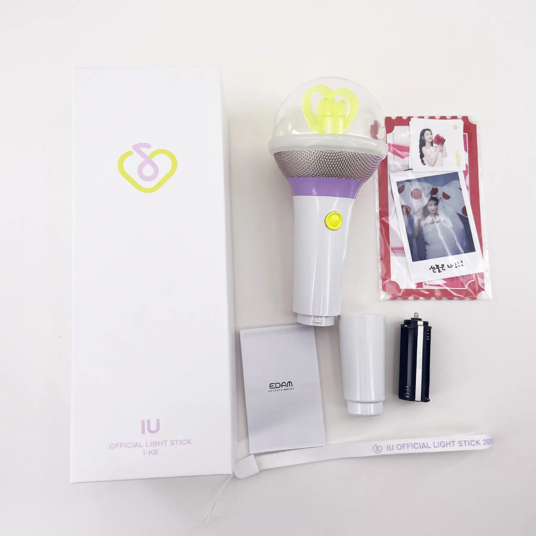 2023 Kpop IU Lightstick ver.3.Lee Ji-eun Fluorescent Lamp Concert LED Lamps Fans Collections Lightstick new Night Light