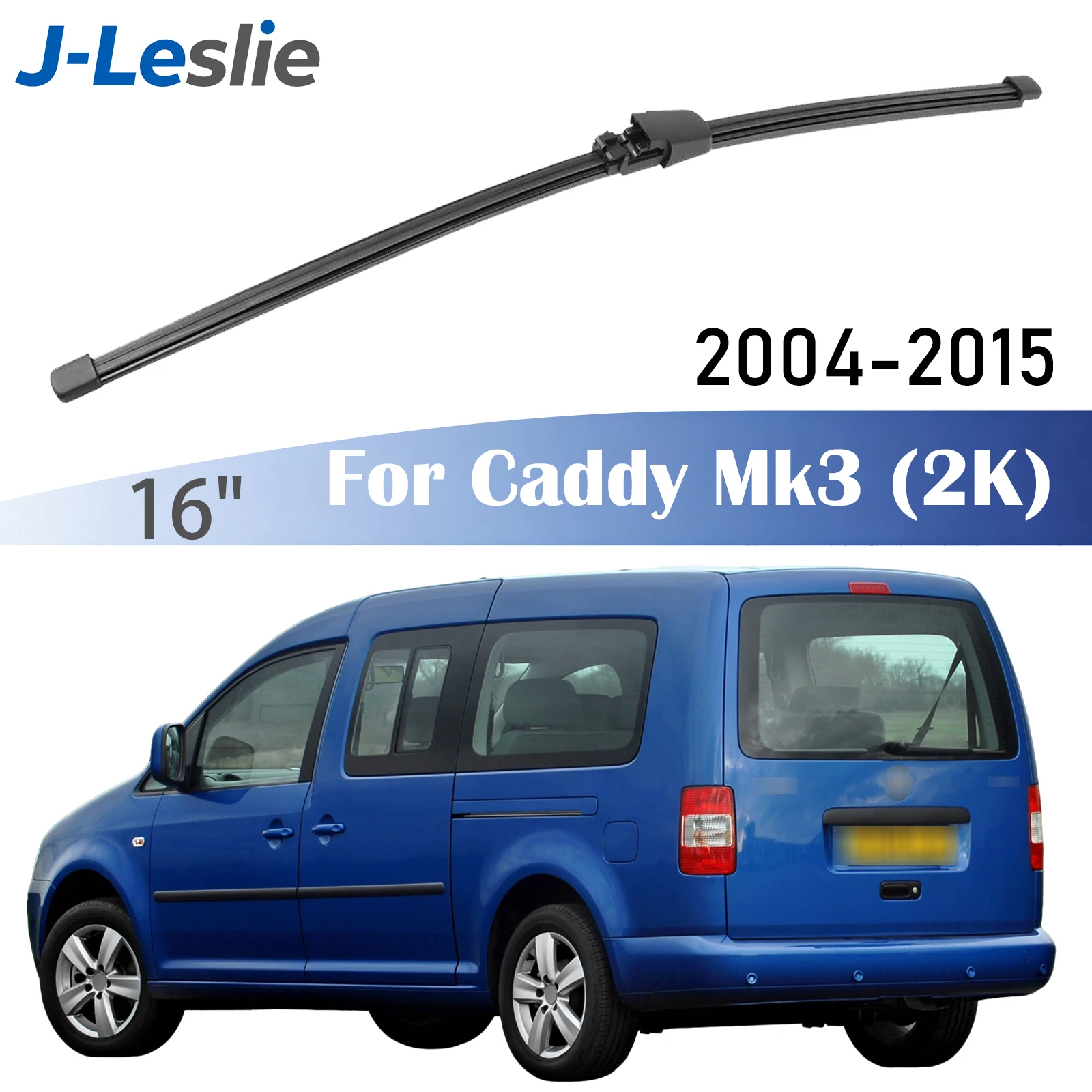 

16" Rear Wiper Blade For VW Caddy & Caddy Maxi Life 2K 2004-2015 Windshield Windscreen Wipers Washer Window Rain Brushes