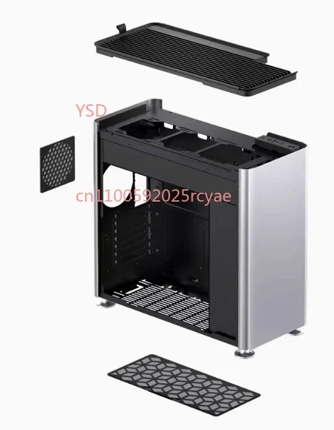 I400 I400 PRO ATX mid-tower case, silver