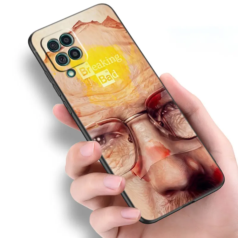 Breaking Bad TV Show Black Phone Case For Samsung Galaxy A04S A12 A22 A32 A50 A51 A70 A71 A73 5G A03 Core A20E A21S A31 A41