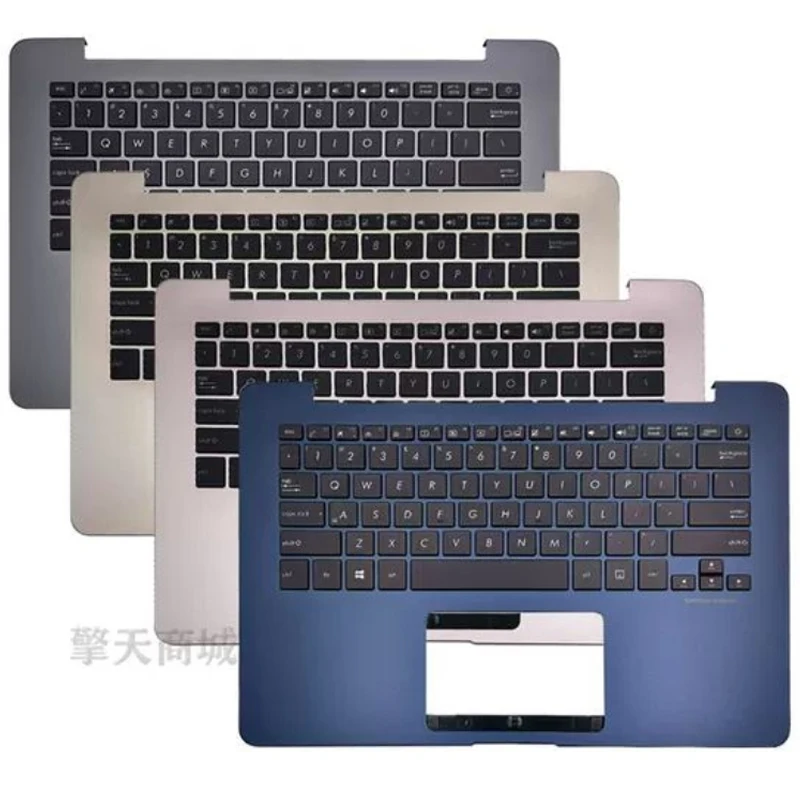 

New Original For Asus U4100U UX430U UX430UA UX430UQ Laptop Palmrest Case Keyboard US English Version Upper Cover