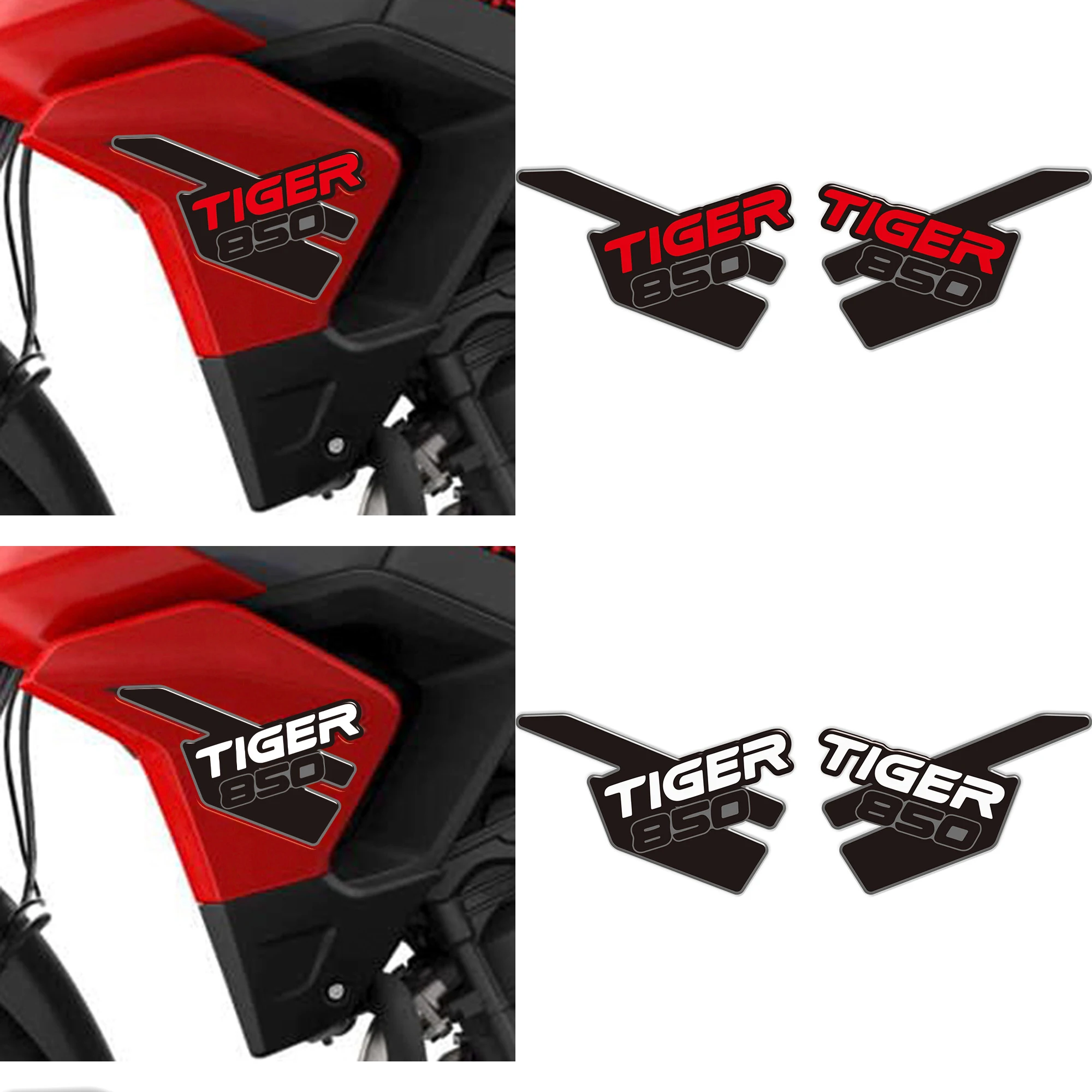 

Аксессуары для мотоциклов, наклейки, 3D защита бака для Triumph Tiger 850 Sport 2021-2022B, наборы наклеек