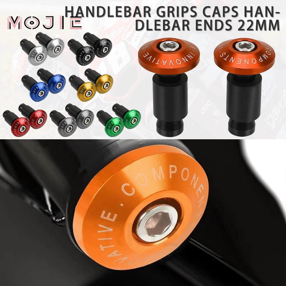 2025 2026 Motorcycle Handle Bar Ends Handlebar Grips Cap Anti Silder Plug For KTM FREERIDE 250F 250R 350R 690 ENDURO R SMC SMC-R