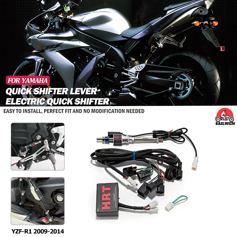 Fit For YAMAHA YZF-R1 R1 YZFR1 2009 - 2014 Motorcycle One-way/Two-way Quick Shift Lever Gear Shifter Quick Transmission