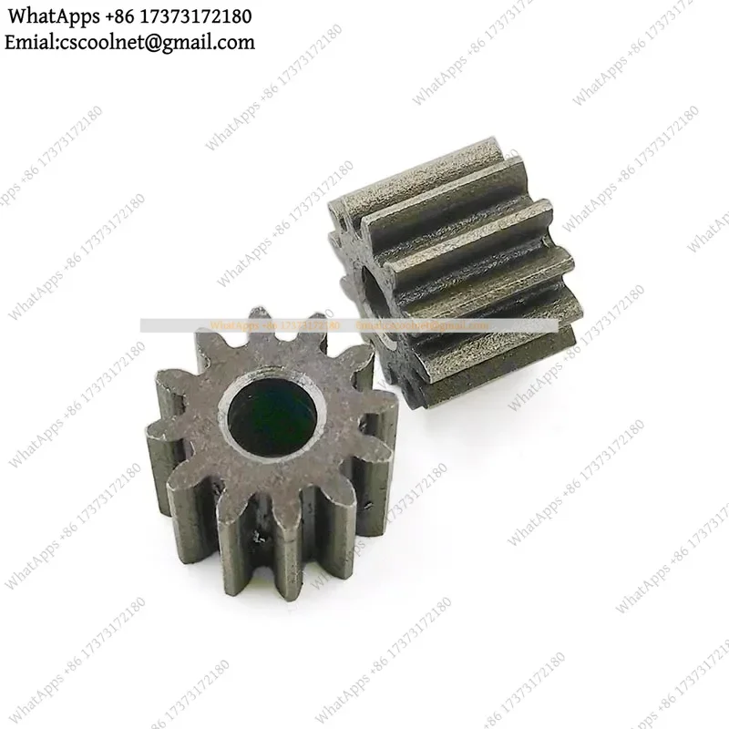 JS02 12T 1M 14mm Metal 45# Carbon Steel Gear Mechanical Power Motor Accessories 12 Teeth Pinion