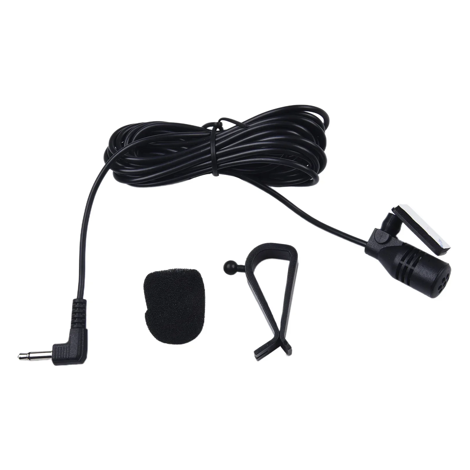 External Microphone 3 5mm For Car Radio Cell Phone Laptop Omnidirectional Stereo With 300cm Cable For Improved Audio