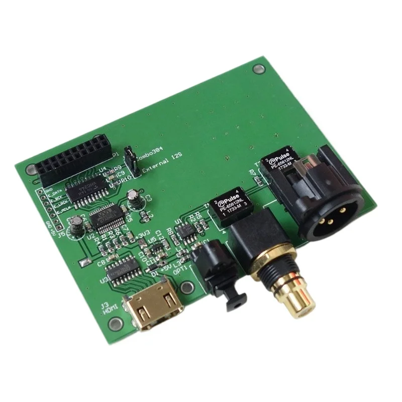 For USB Digital Interface I2S/IIS To Coaxial Fiber SPDIF AES Output Board