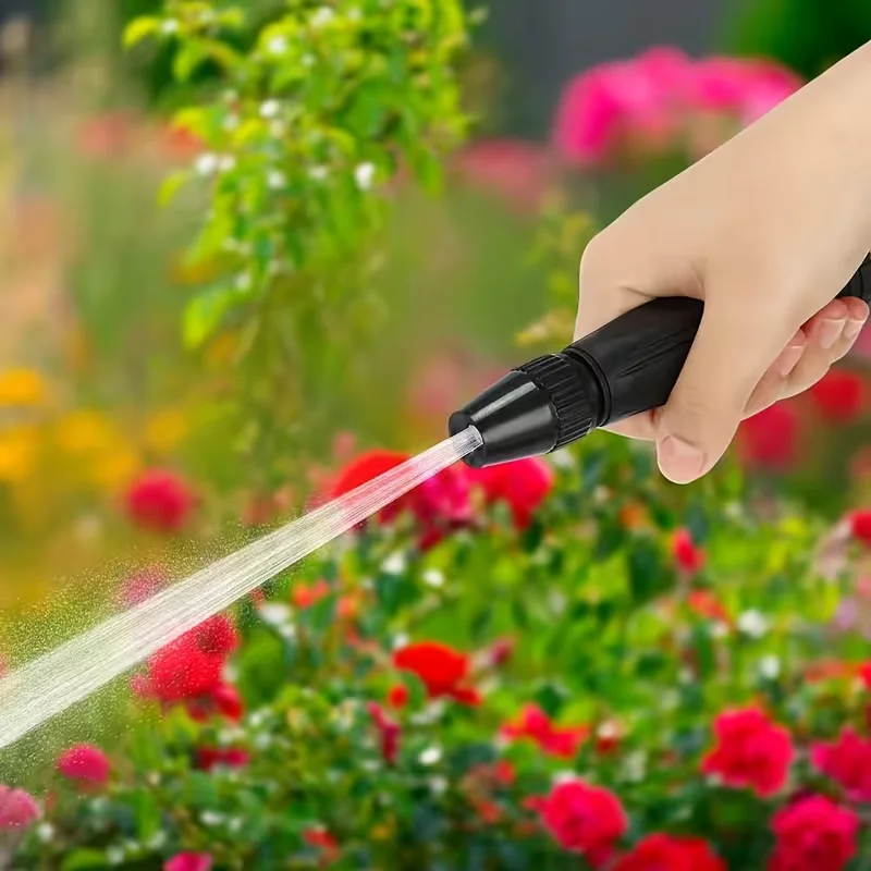 1PC Metal High Pressure Water Gun Nozzle, Universal Connector, Garden Sprayer for Watering/Car Washing/Floor Cleaning