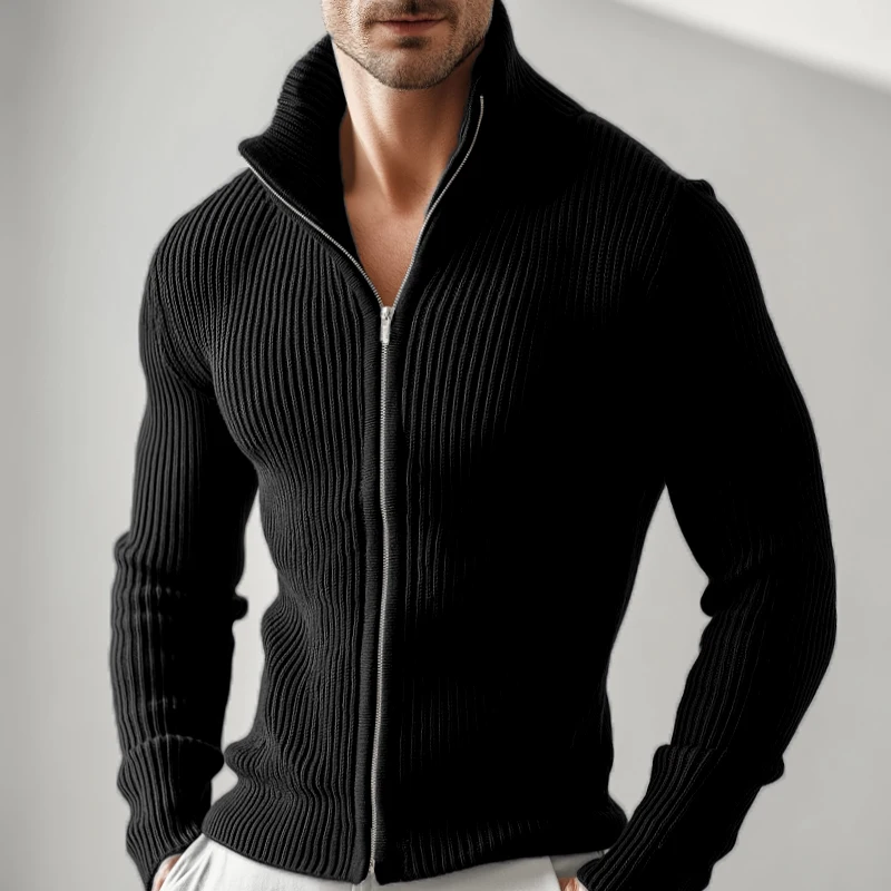 Winter Men's Zipper Jacket Warm Hoodies Heavyweight Cardigan Casual Sports Long Sleeve Sweatshirts Hooded Coat New