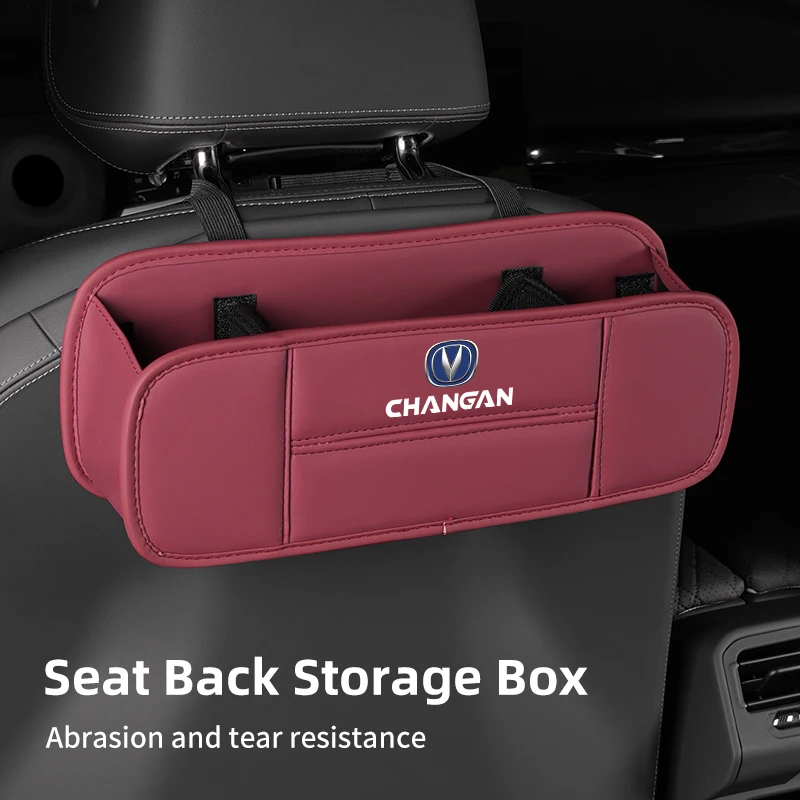 Waterproof Car Seat Back Tissue Storage Box Interior Accessories For Changan CS75 CS35 CS15 CS95 RAETON CX70 CS55 EADO
