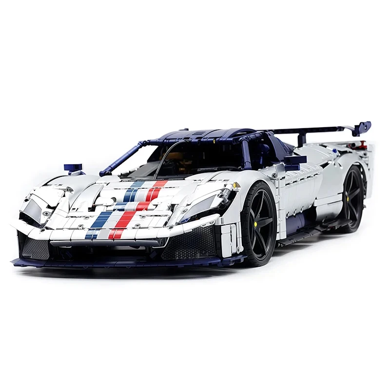 EIKEE Y18004 ضرب الكلاسيكية التقنية F80 الرياضة سوبر مركبة اللبنات سباق السيارات نموذج لغز لتقوم بها بنفسك لعبة هدايا عيد الميلاد #3
