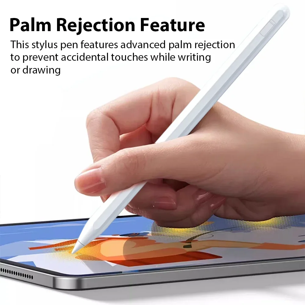 

Стилус для Apple Pencil для iPad A16 10 9 11th 10th 9th Generation Pro 13 12.9 M4 Air 11 M3 M2 5 4 Mini 6 7 A17 Сенсорные ручки