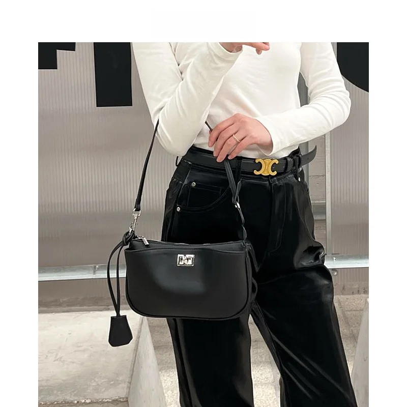 

Модная сумка ANAN Faion: наплечная/кроссбоди, металлическая, в форме багета, люксовая, маленькая