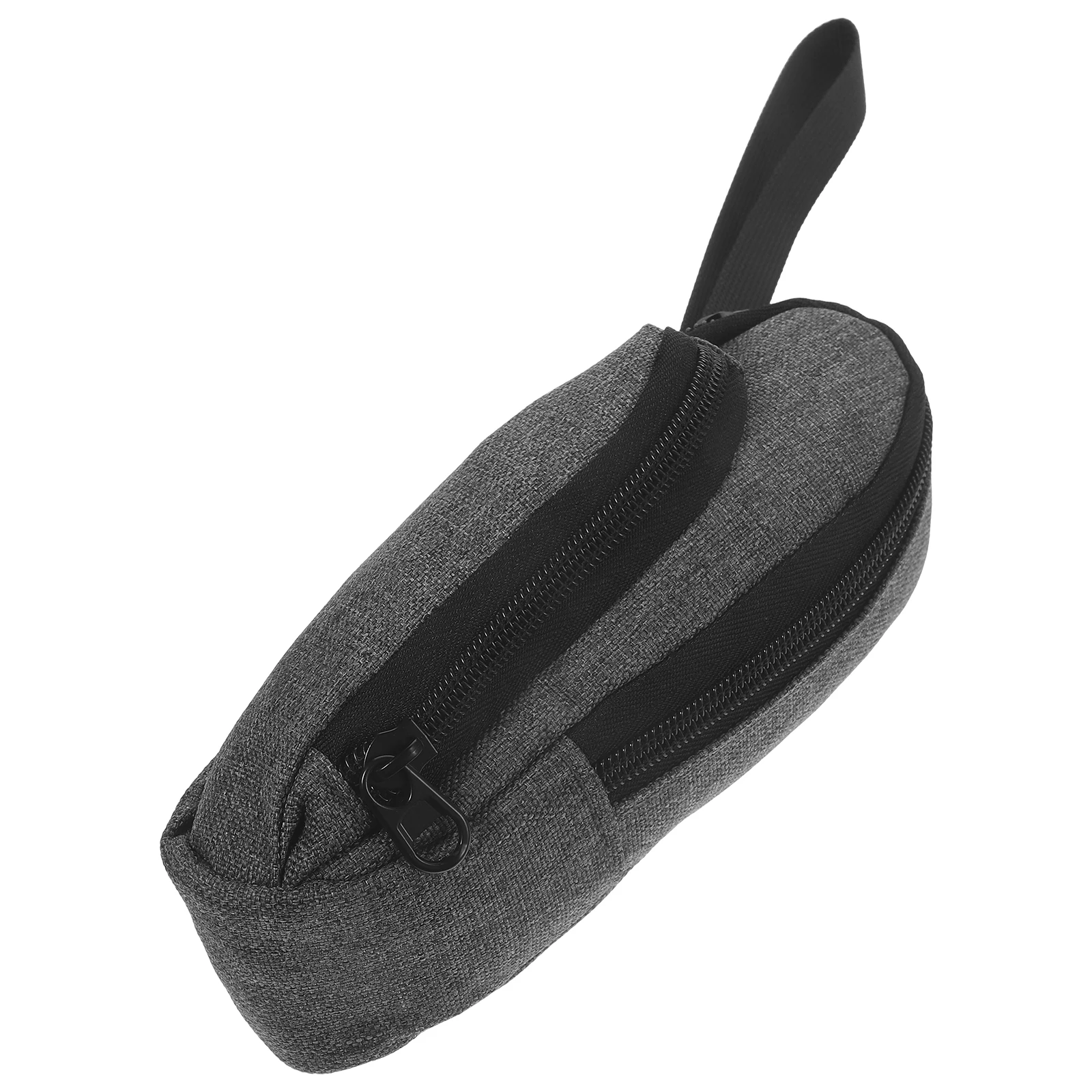 

1pc Multifunction Remote Control Storage Bag Portable Electronic Pen Container Wrist Strap Soft Lining Accessories for Pointer