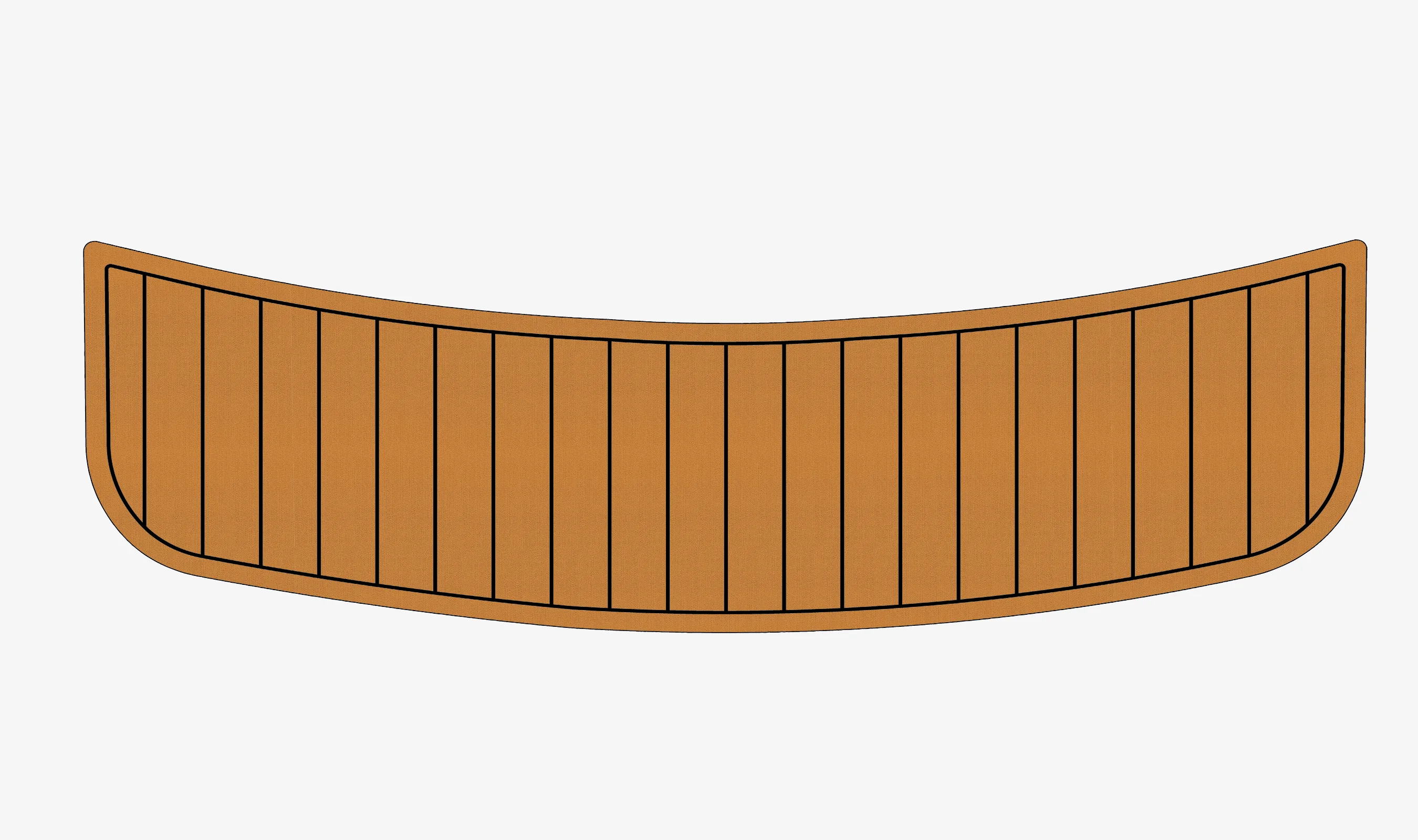 Non-Slip EVA Faux Teak Marine Mat Self-Adhesive 6mm Yacht Cockpit Pad for 2006 Cobalt 246 Boat Decking Easy Install