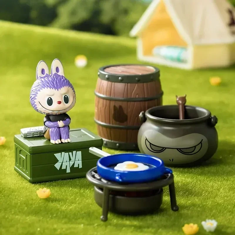 

POP MART LABUBU Elves Home Series Kawaii Anime Action Figure Blind Box Toys Surprise Mystery Dolls Gift for Girls