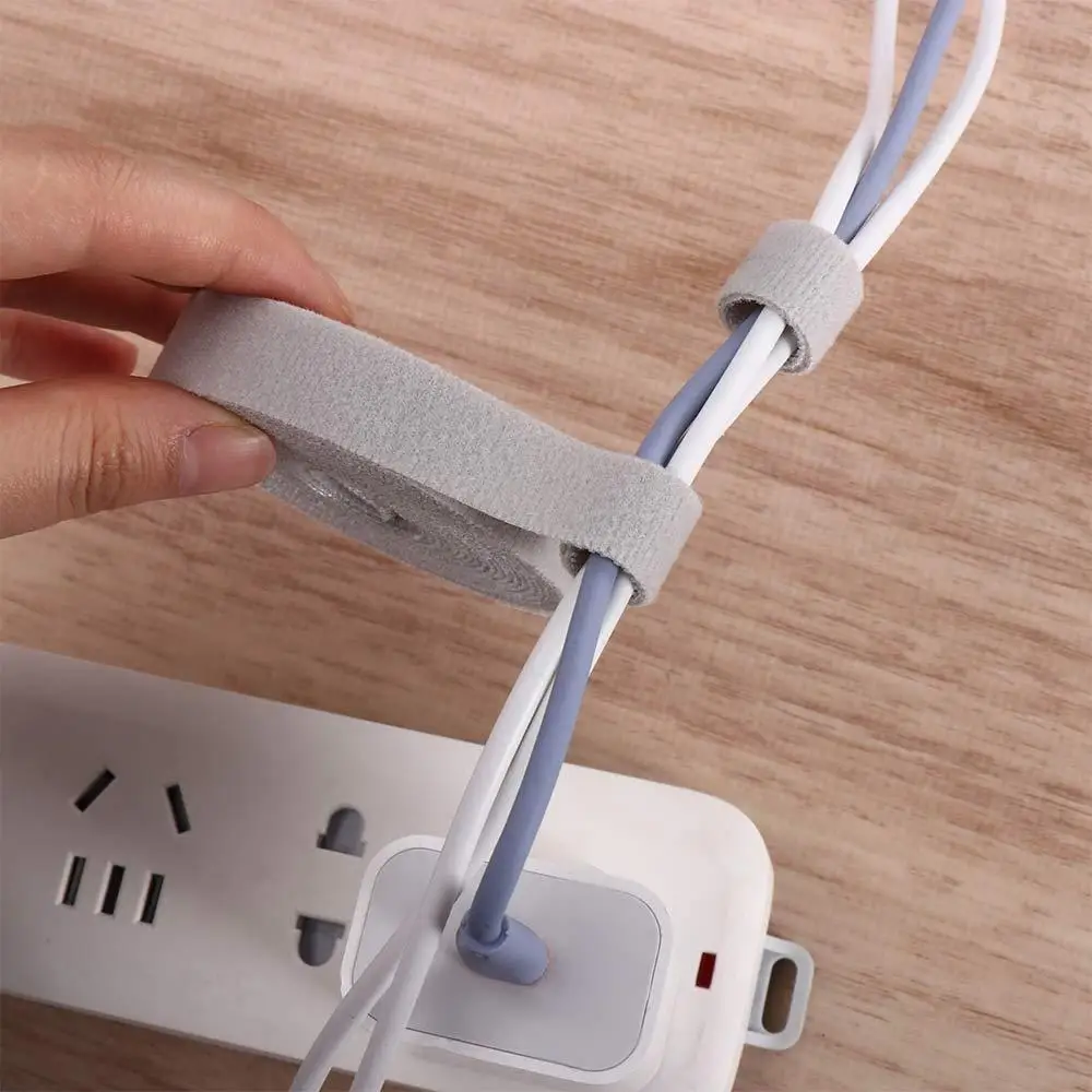 Attache pour fil de bureau et maison, sangles d'organisation de câbles, sangles de fixation de câbles, faisceau fixe, attaches de câbles
