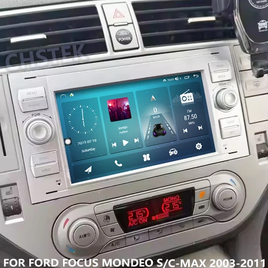CHSTEK Android Car Monitor For Ford Mondeo Focus Galaxy Connect S/C-Max Fiesta Wireless Carplay Bluetooth 4G GPS WIFI Auto Model