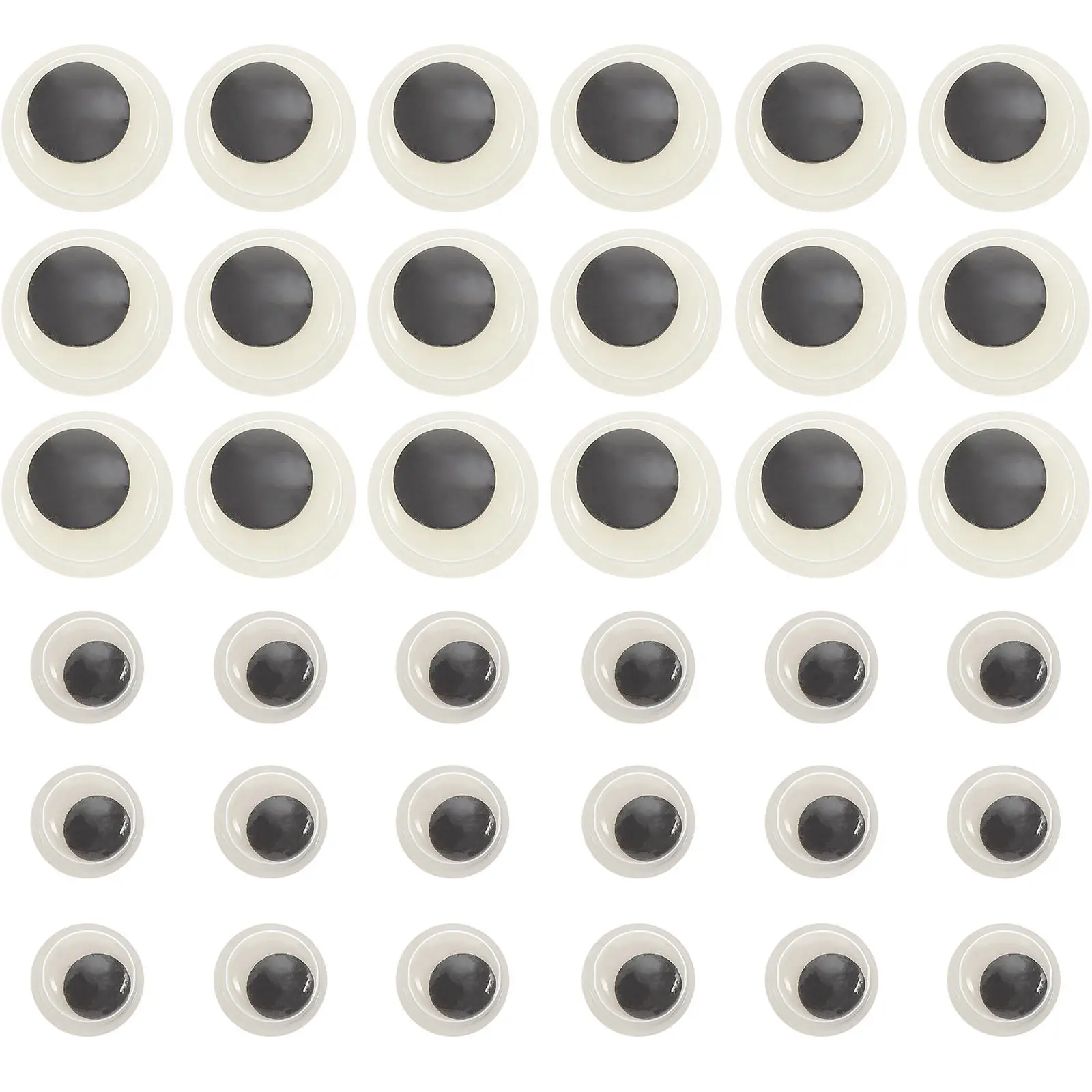 

200Pcs Glow in Charms Creative Craft Eyes for DIY Halloween Decorations Rotatable Eyeballs Glow Craft