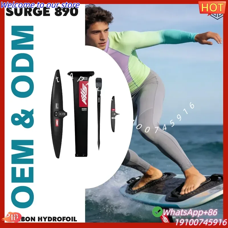 2026Hot AXIS Surge 890 High Modulus Carbon Mast Wing Board Surfing Wingfoil Surfboard Water Play for Kitesurf