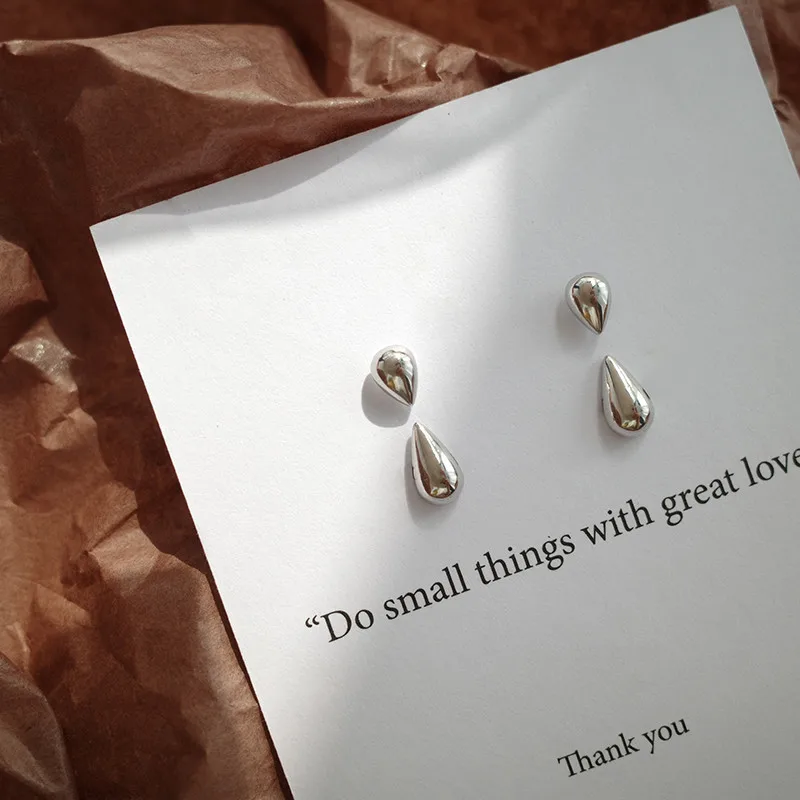 2023 Women Earrings Fashion Water Drop Pendant Earrings Femme Summer Jewelry Cool Girl Friendship Gift