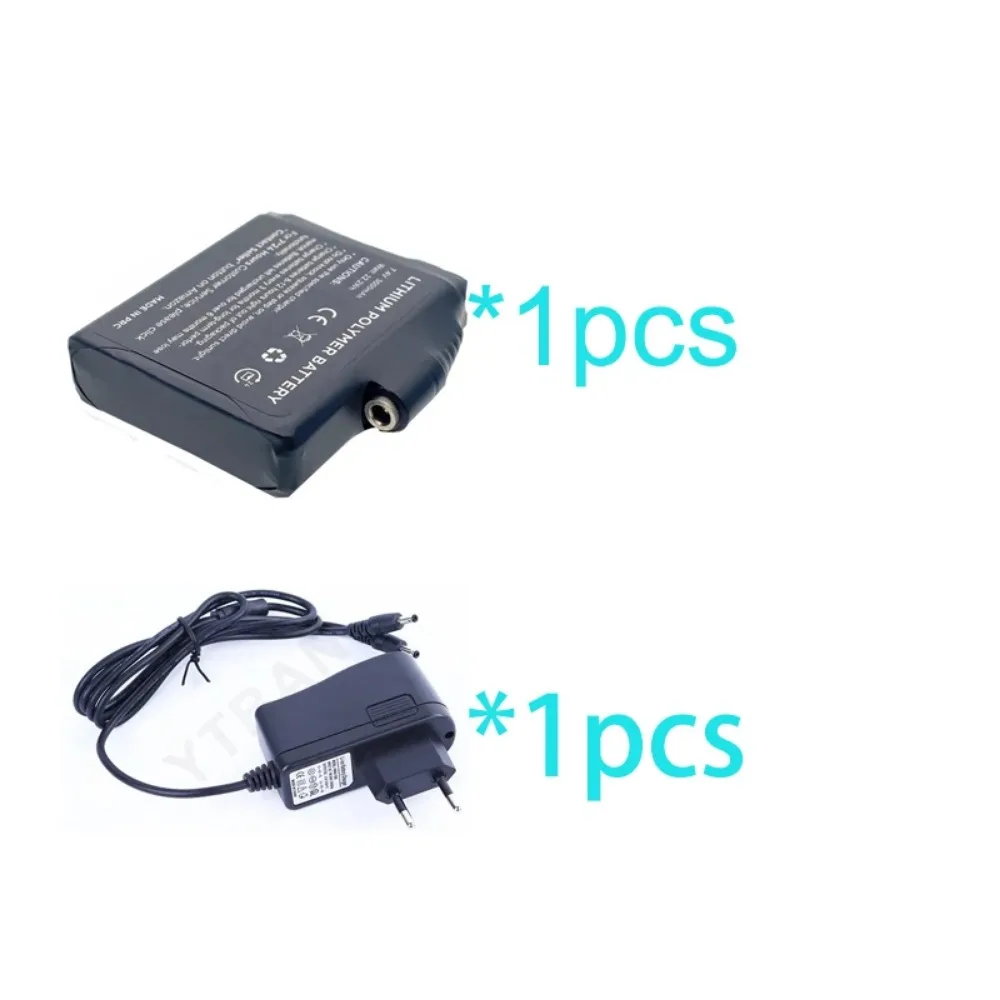 Heated Gloves Battery 7.4V 3000mah Polymer Lithium Battery for Heating Vest, Socks, Winter Antifreeze Heating Battery 755060-2S