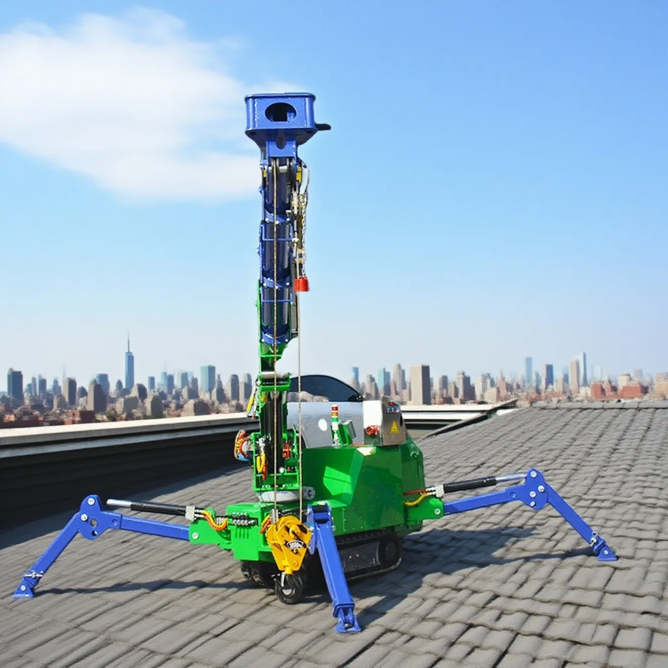 

Mini Spider Crane Small Crawler 3t 5t 8t Compact Mobile Lifting Equipment for Building and Home Renovation Projects