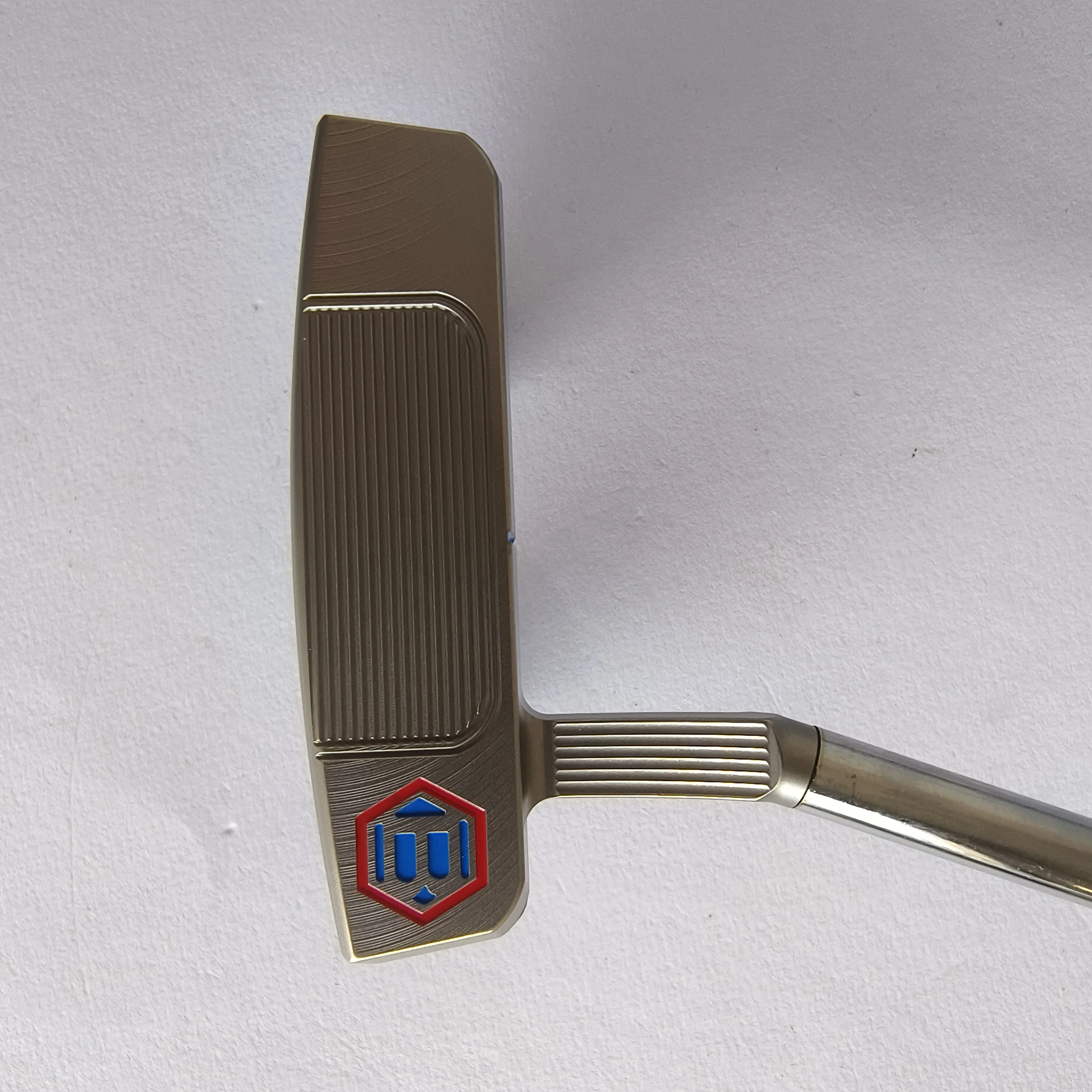 JUNYUE Brid golf putter  blue putter，CNC Soft Iron Forged Golf Putter Head