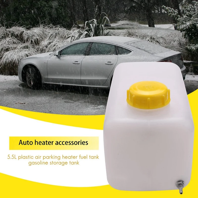 8X 5.5L Plastic Air Parking Heater Fuel Tank Gasoline Oil Storage For Eberspacher Truck Caravan Fuel Oil Gasoline Tank