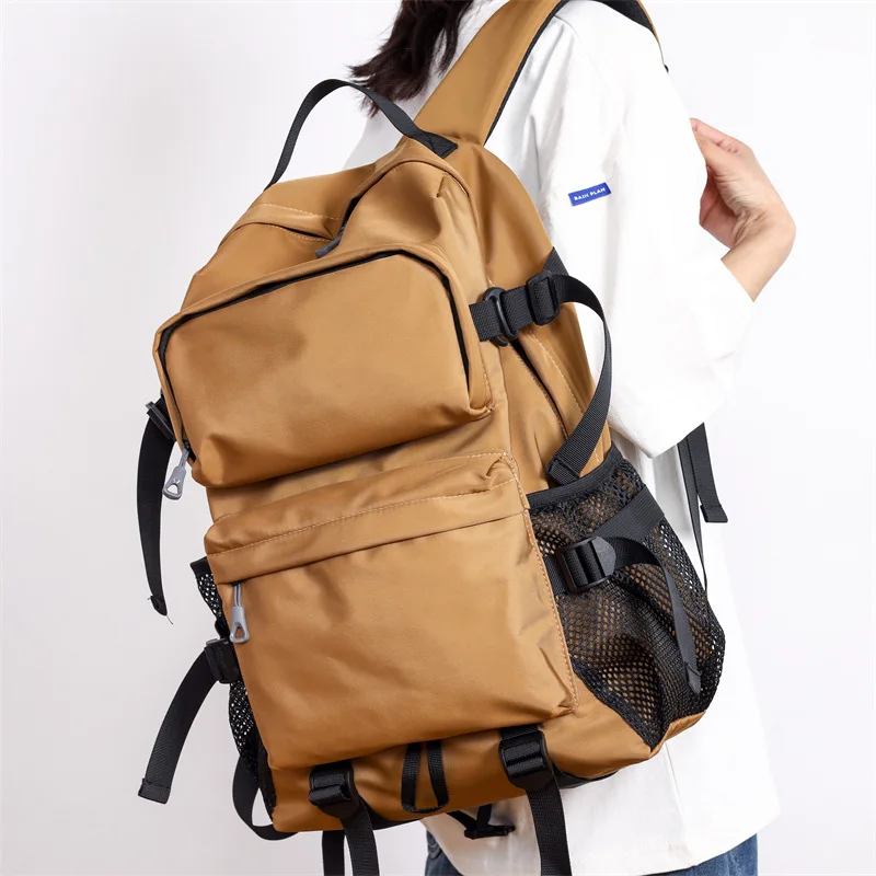 

2025 Fashion Backpack - Large Laptop Bag for College, Waterproof Travel Rucksack with USB Port, Unisex Casual Daypack