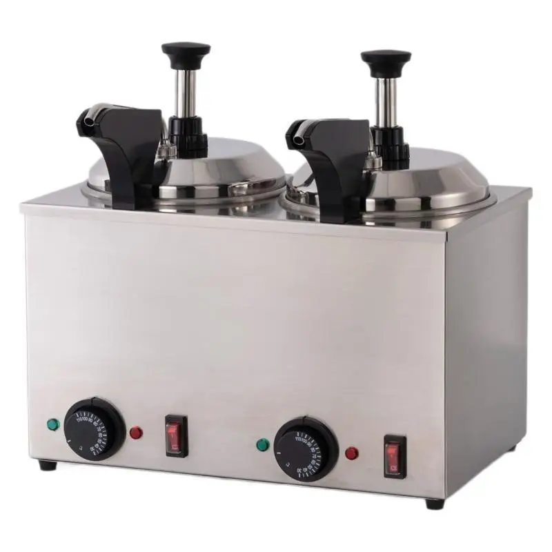 

Adjustable output 304 stainless steel warm juice pump cheese butter cheese chocolate jam dispenser