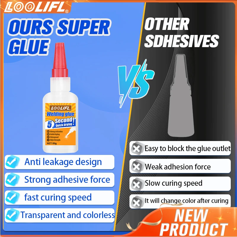 غراء لحام زيتي من لوليفل غراء لحام زيتي فائق القوة للبلاستيك والمعادن لحام الخشب الخشب المعدني الزجاج السيراميك إصلاح المجوهرات غراء متعدد الأغراض غراء أصلي زيتي. #5