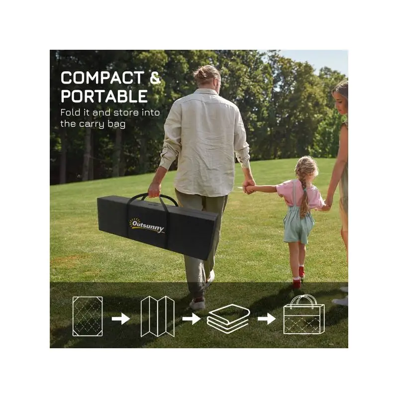 سجادة خارجية قابلة للعكس - مثالية للفناء والسطح والحديقة - متينة وسهلة التنظيف - مثالية لأي طقس #4