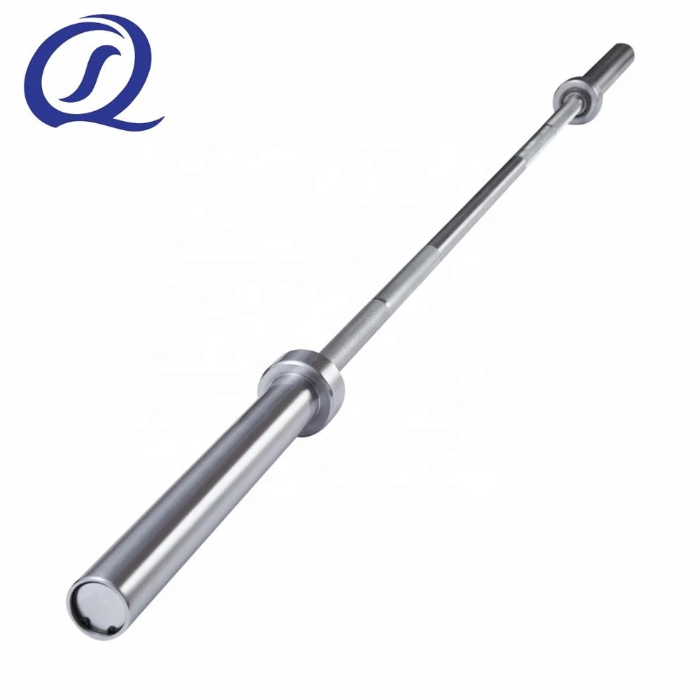 High Quality 1500 Lbs 20kg Gym Alloy Steel Hard Chromed Weightlifting Barbell Bar with 8 Needle Bearings
