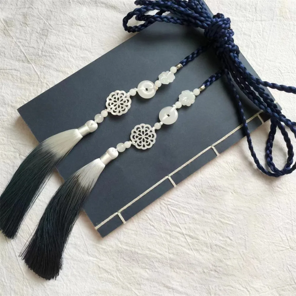 Plastic/Resin Hanfu Gown Sash Chinese Style Ethnic Style Hanfu Waist Belt Ancient Peace Buckle Sash Pendant Traditional Wear