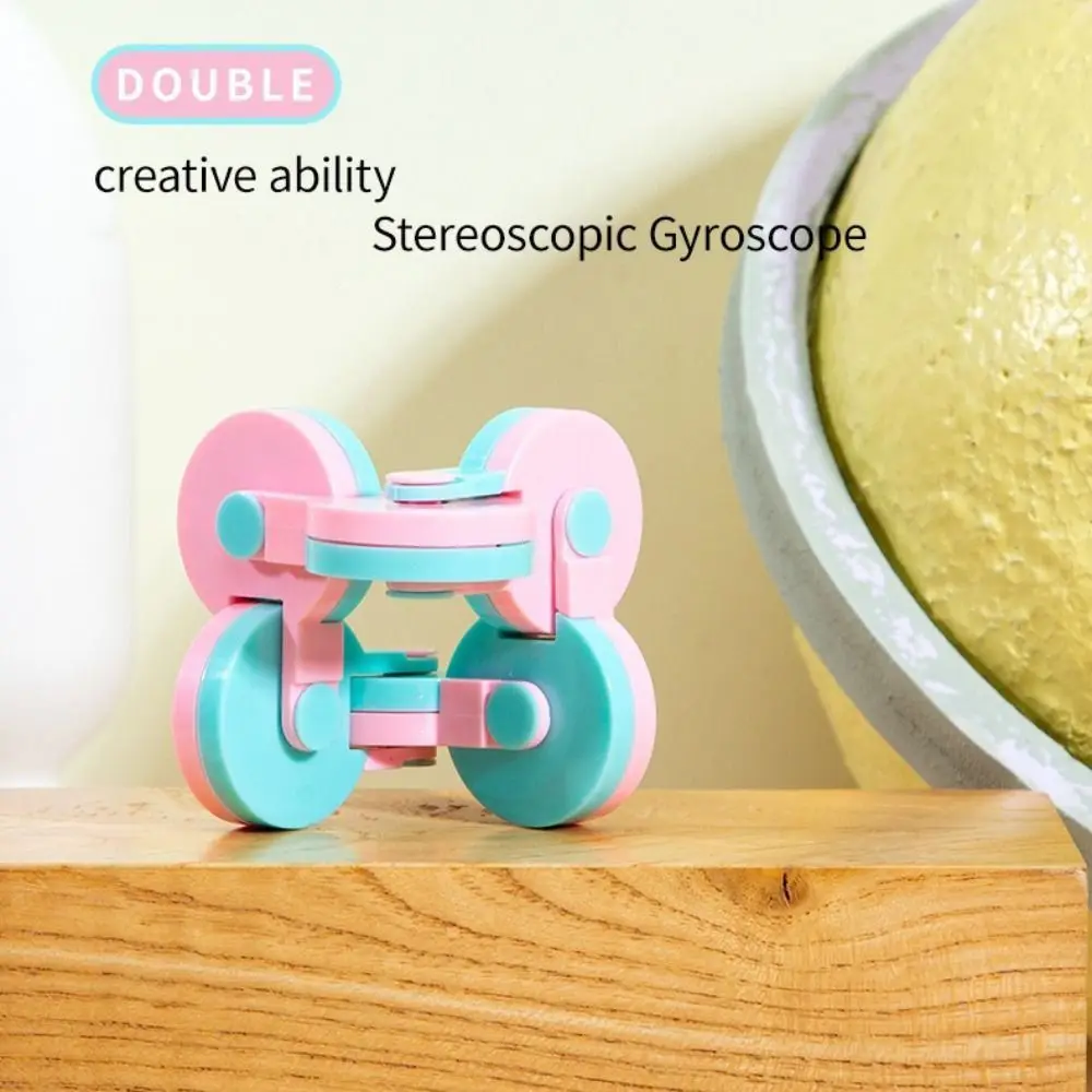 Ontspannend Spin Zintuiglijk Speelgoed Roterend Lichtgewicht Hand Fidget Speelgoed Zintuiglijk 3D Spin Fidget Speelgoed Ornament